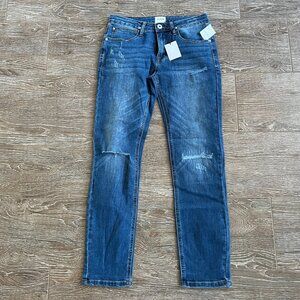 NWT Hudson Kids Jagger slim straight jeans size 14